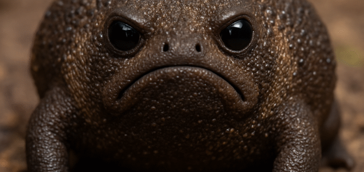 Black Rain Frog