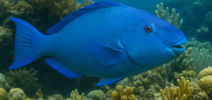 Blue Parrotfish