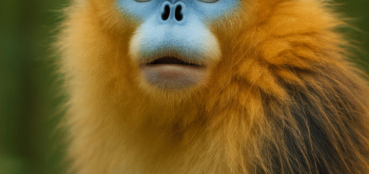 Snub-Nosed Monkey