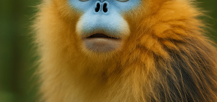 Snub-Nosed Monkey